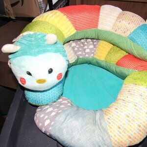 Caterpillar Baby pillow support tummy time mat Like NEw